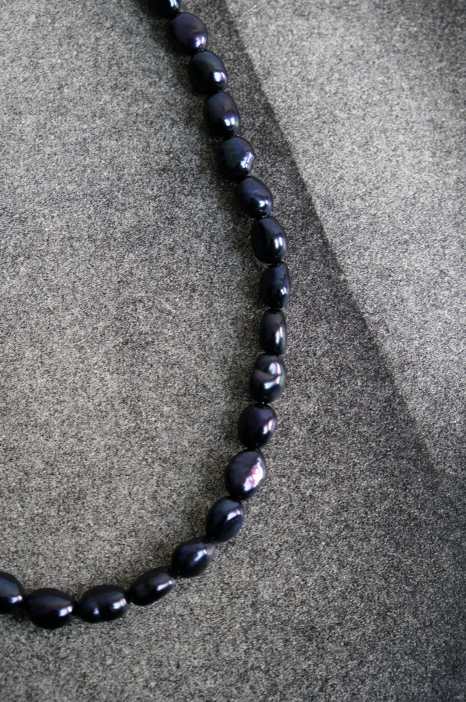 R.ALAGAN ララガン-BLACK CLASSIC PEARL NECKLACE - LOCALERS