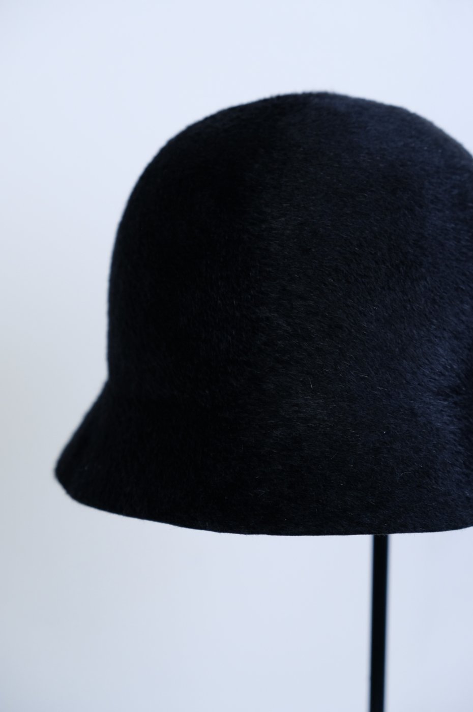 Mame Kurogouchi マメクロゴウチ-CLOCHE HAT-BLACK - LOCALERS