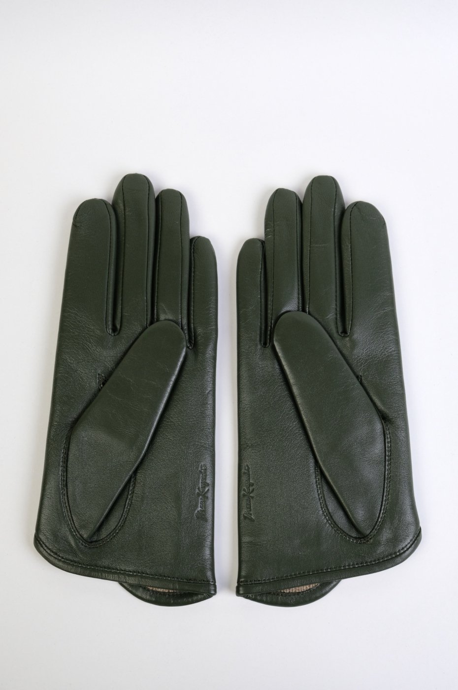 未使用 Mame Kurogouchi Plain Leather Gloves-