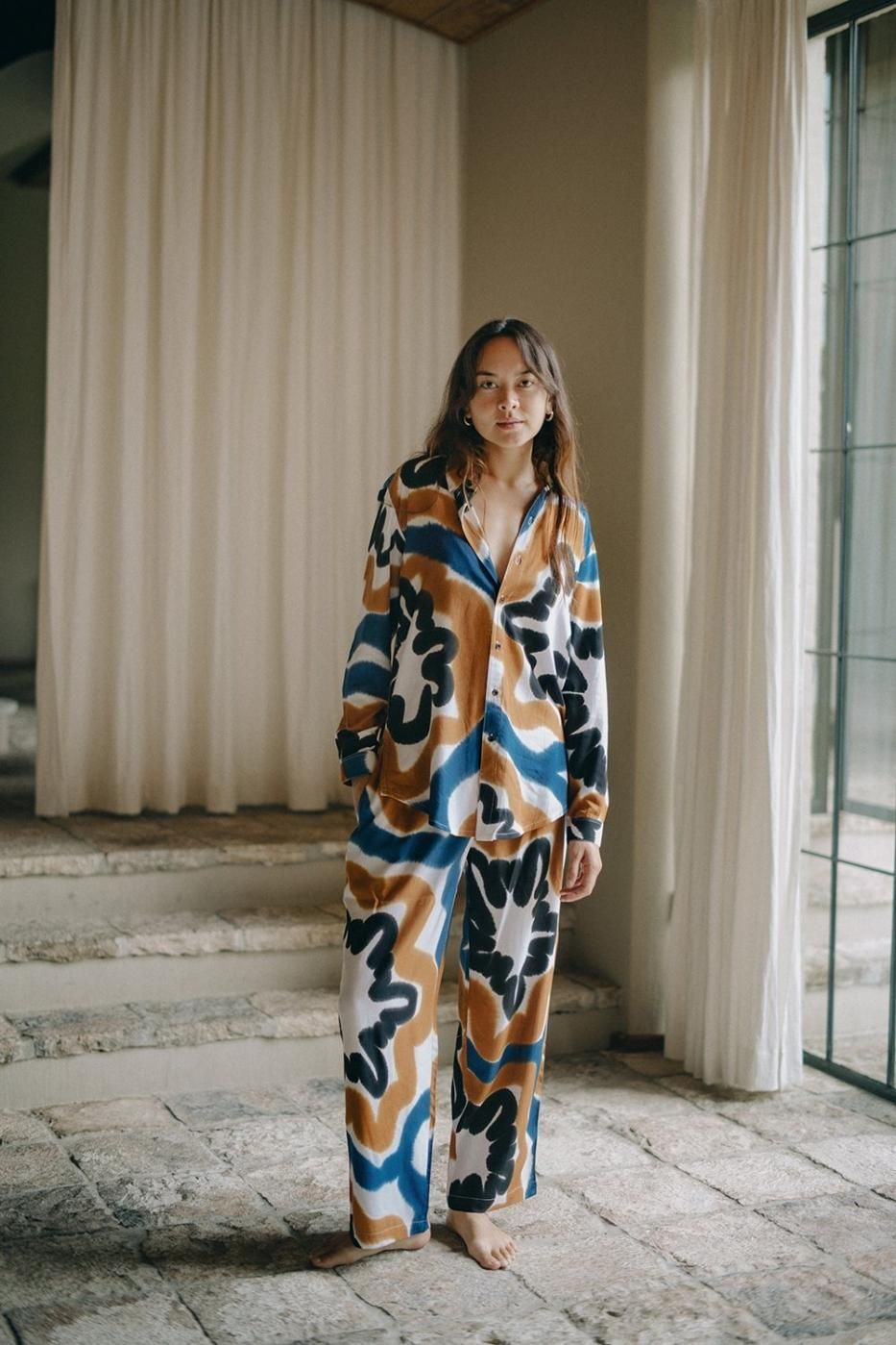 <img class='new_mark_img1' src='https://img.shop-pro.jp/img/new/icons56.gif' style='border:none;display:inline;margin:0px;padding:0px;width:auto;' />SUKU HOME ۡ-WINTER PYJAMAS-RHYTHM