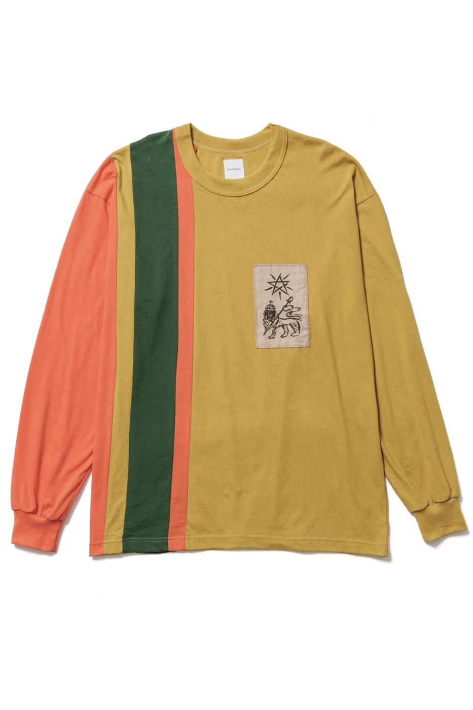 Sasquatchfabrix. åե֥å-RASTA L/S T-SHIRT-YELLOW