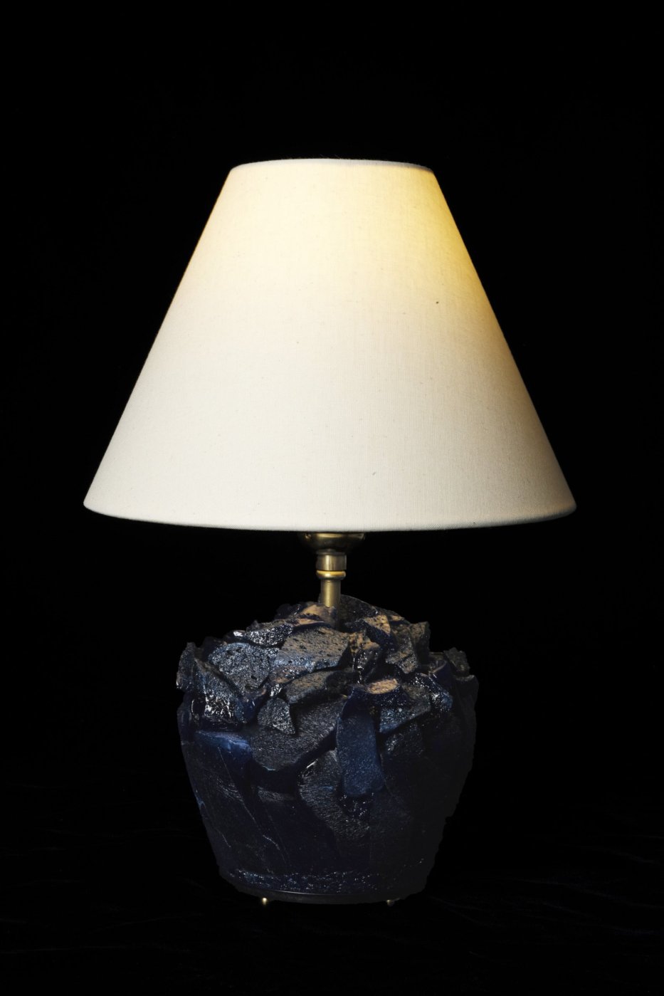 R.ALAGAN ララガン-ENGRAVED BLUE LAMP-