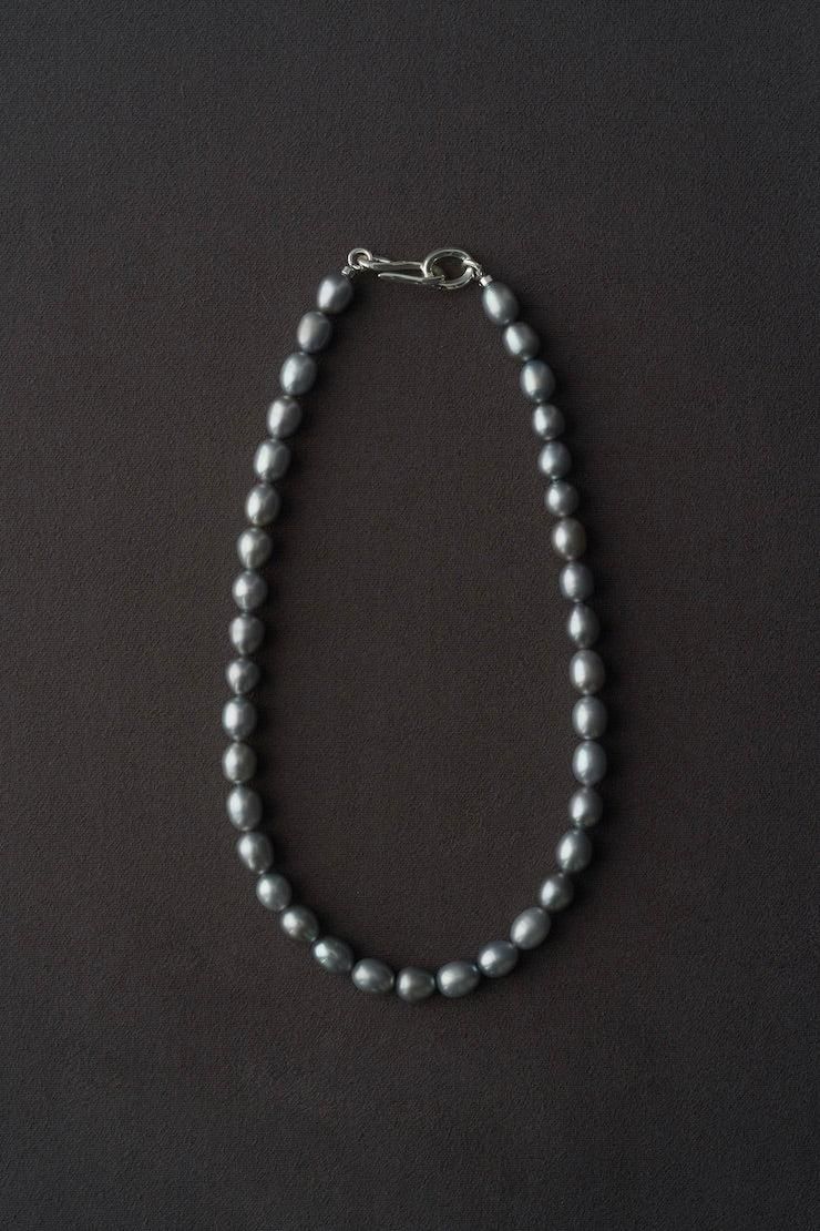 R.ALAGAN ララガン-GRAY CLASSIC PEARL NECKLACE- - LOCALERS