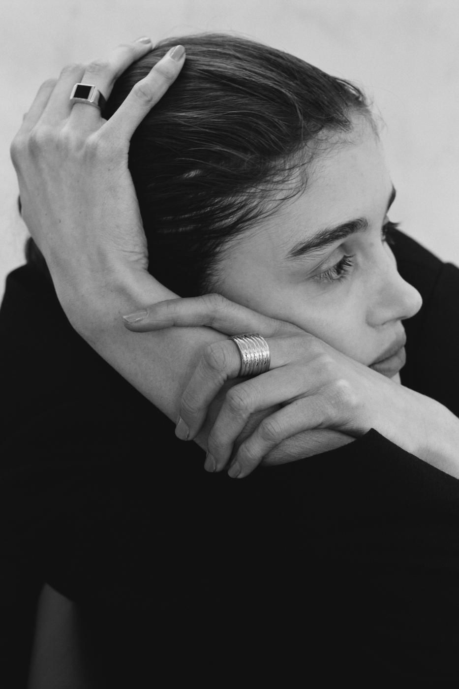 R.ALAGAN ララガン-SIGNET RING ONYX- - LOCALERS