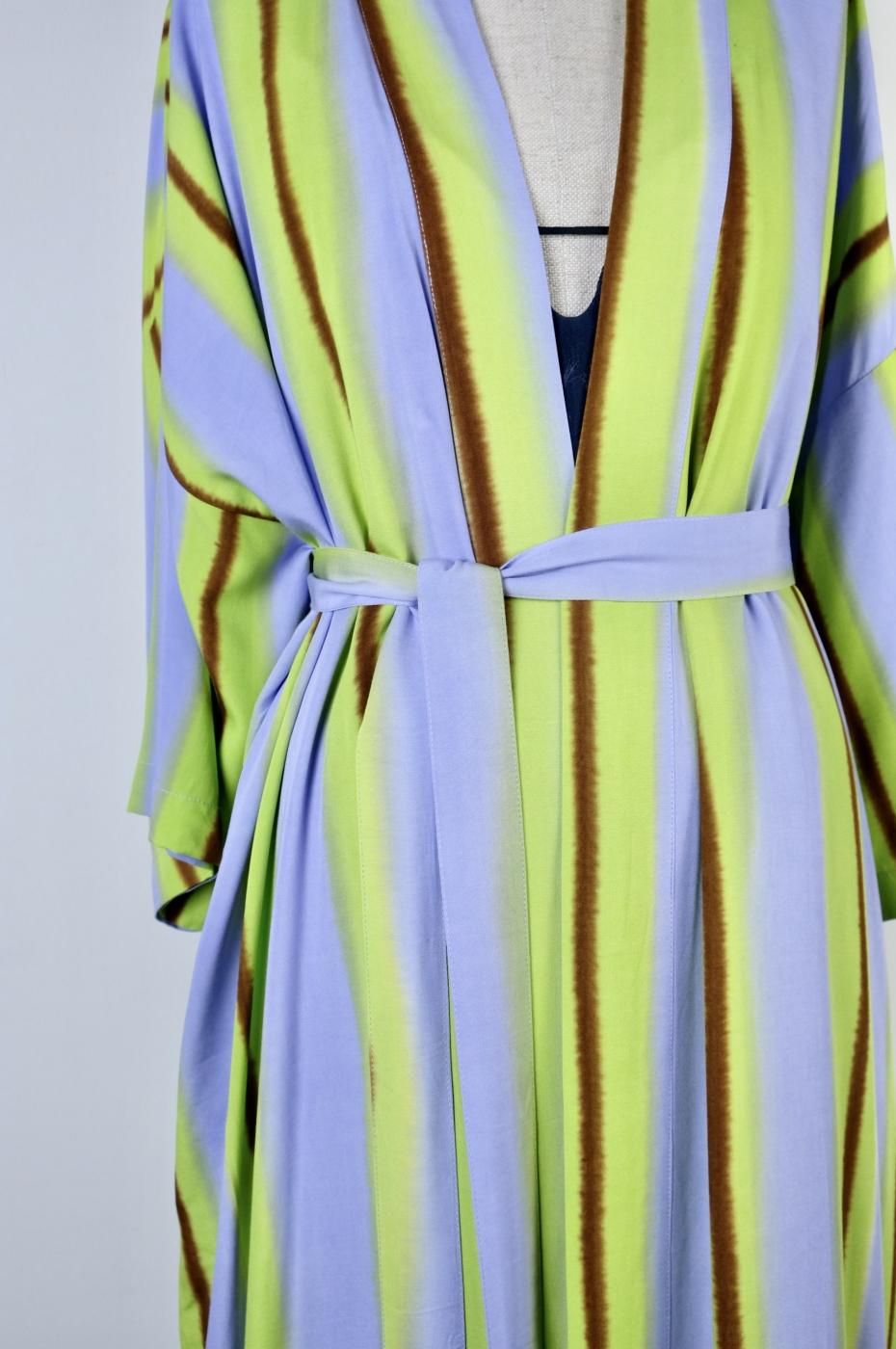 SUKU HOME スクホーム-SOUR LIME ROBE DRESS / SOUR LIME(HAND