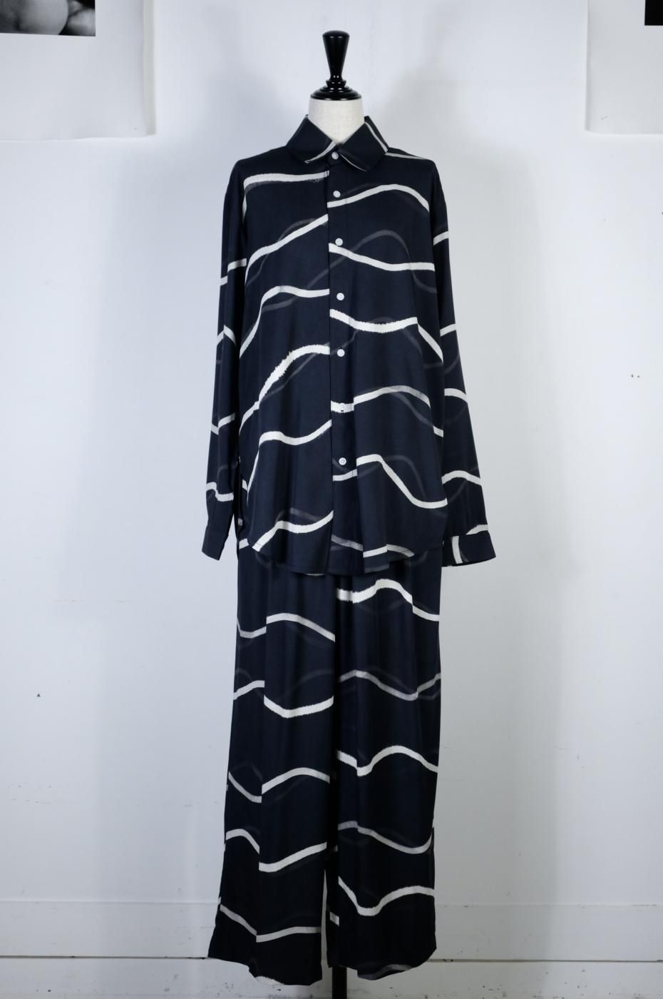 SUKU HOME ۡ-WINTER PYJAMAS / SHORELINE(HAND PAINTED)-