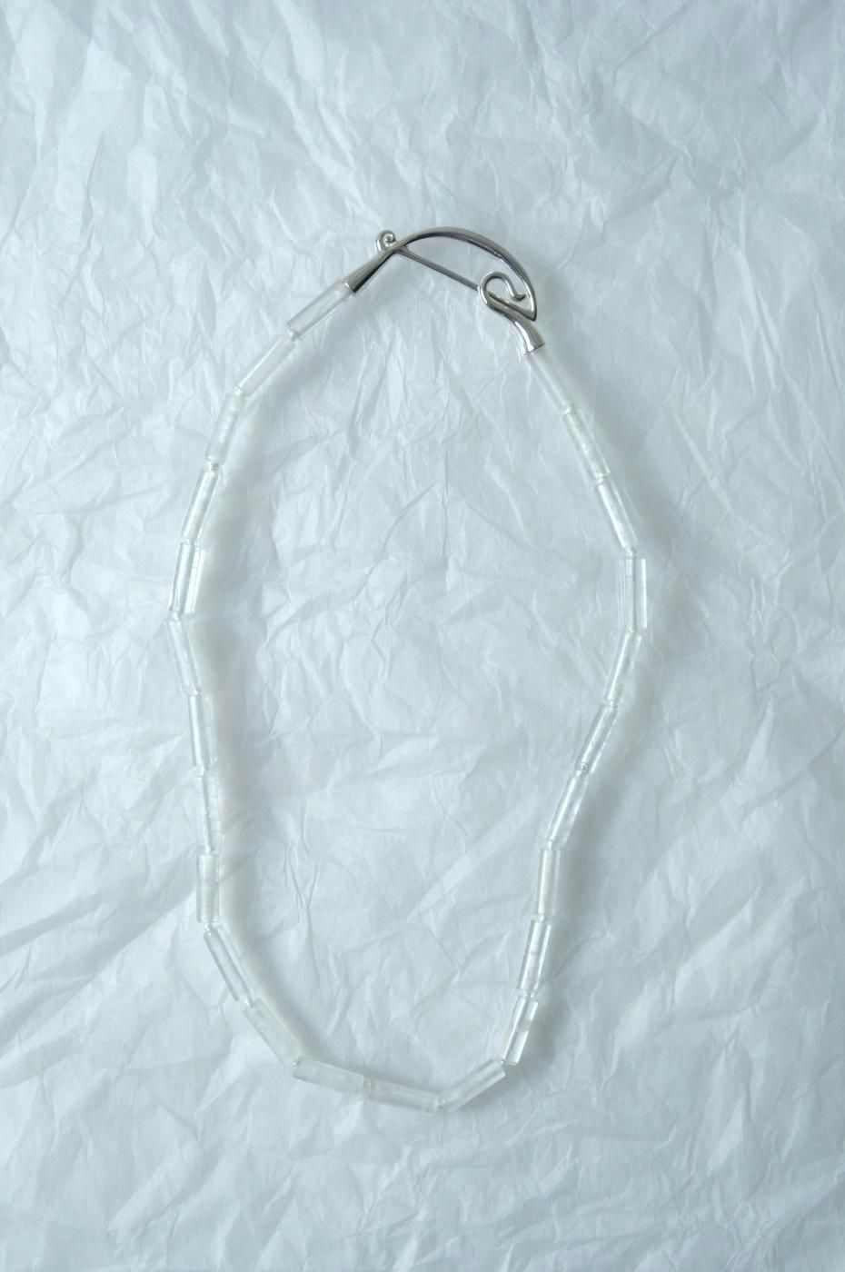 R.ALAGAN ララガン-FUBULA STONE COLLAR / TUBE QUARTZ (LIMITED R.ALAGAN ララガン-FUBULA STONE COLLAR / TUBE QUARTZ (LIMITED
