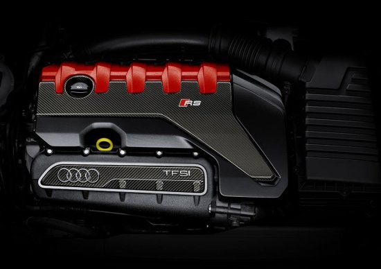 Audi RS 3 (8V後期) 純正カーボンエンジンカバー - hitotsuyamagmbh