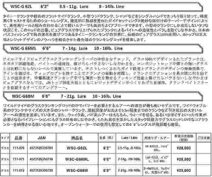 レジットデザイン ワイルドサイド WSC-G 66ML 保証書ありの+bonfanti