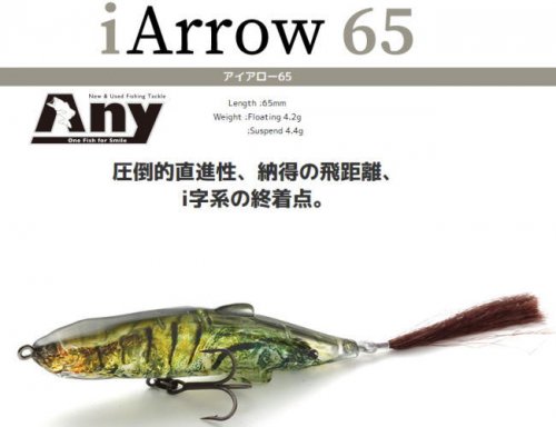イマカツ i-Arrow（アイアロー）ウェイビーヘアー　3Dリアリズム　フローティング 送料無料