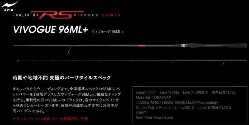 アピア フージンRS ヴィヴォーグ 96ML+
