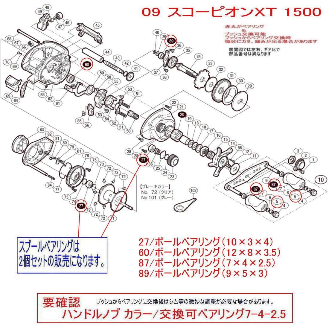 シマノ 10 スコーピオンXT1000 ～先代のスコーピオンから愛用し