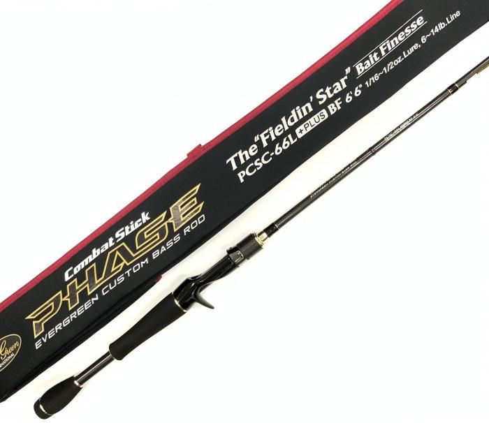 エバーグリーン コンバットスティック フェイズ フィールディンスター・ベイトフィネス PCSC-66L+ BF 中古品