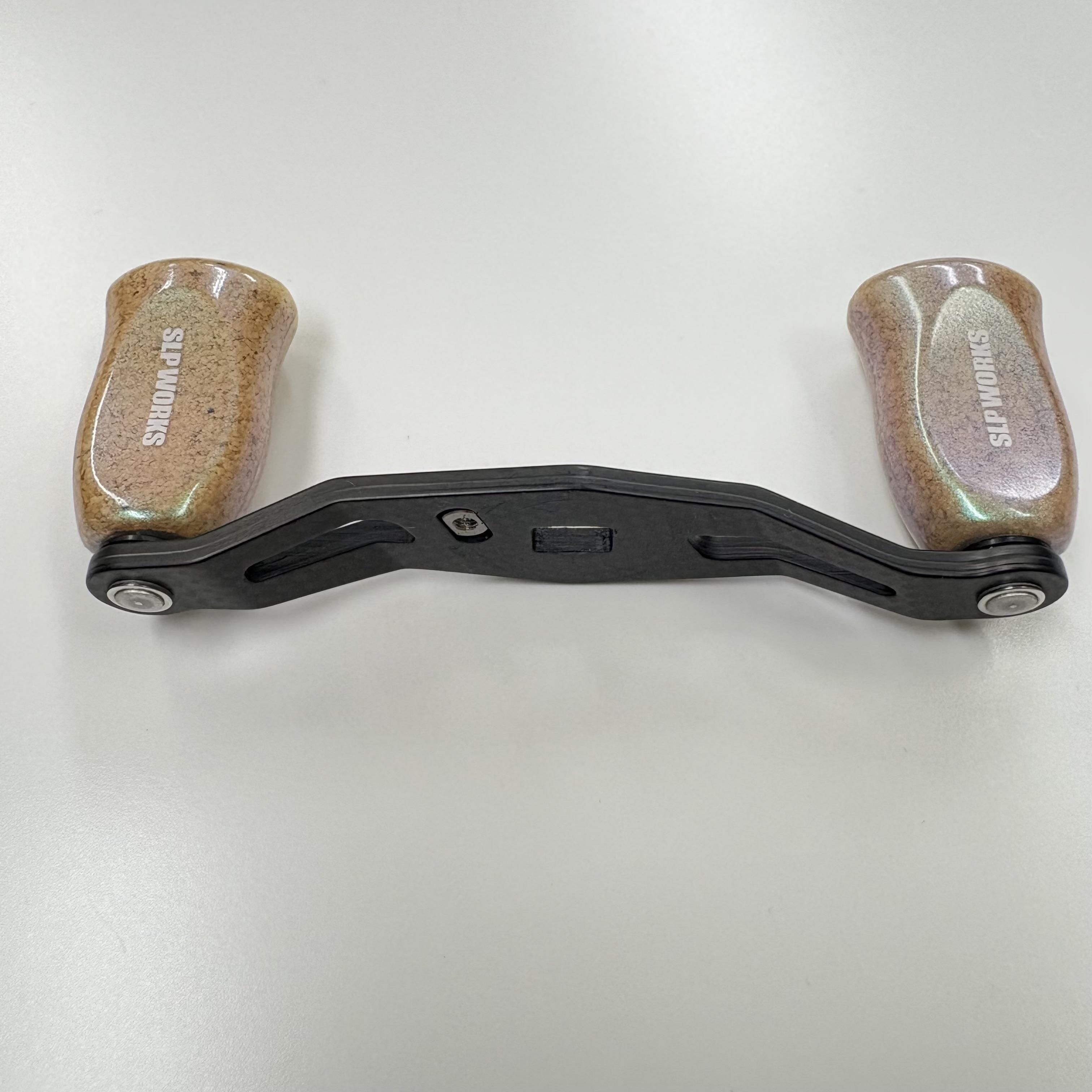 SLPワークス RCSB 85ミリ カーボンクランクハンドル・ハンドルノブ付き RCSB カーボンクランクハンドル│SLP WORKS