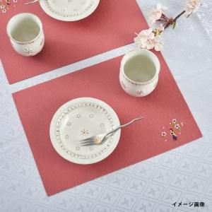 刺繍入りティーマット - 京都一布や