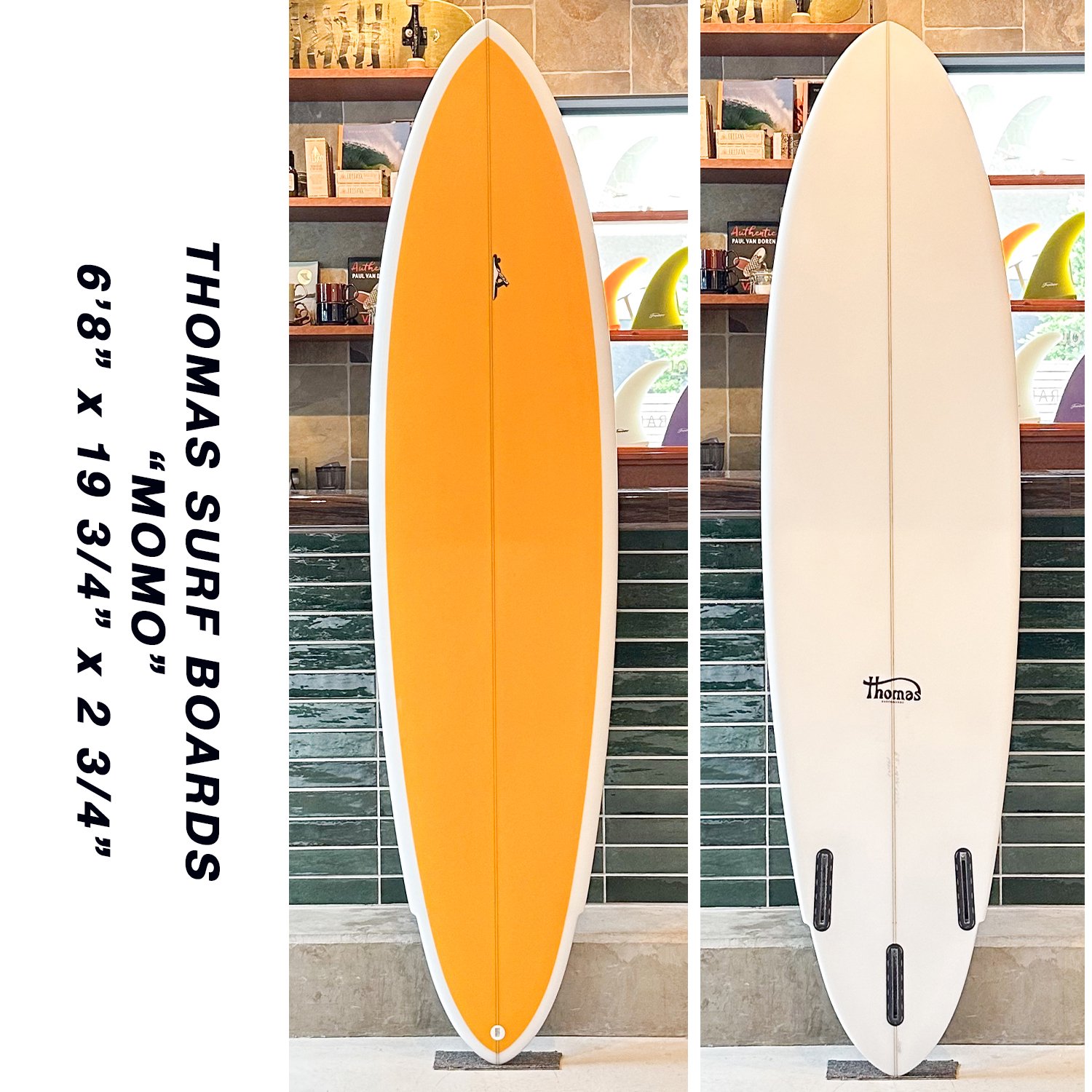 THOMAS SURF BOARDS / MOMO 6'8