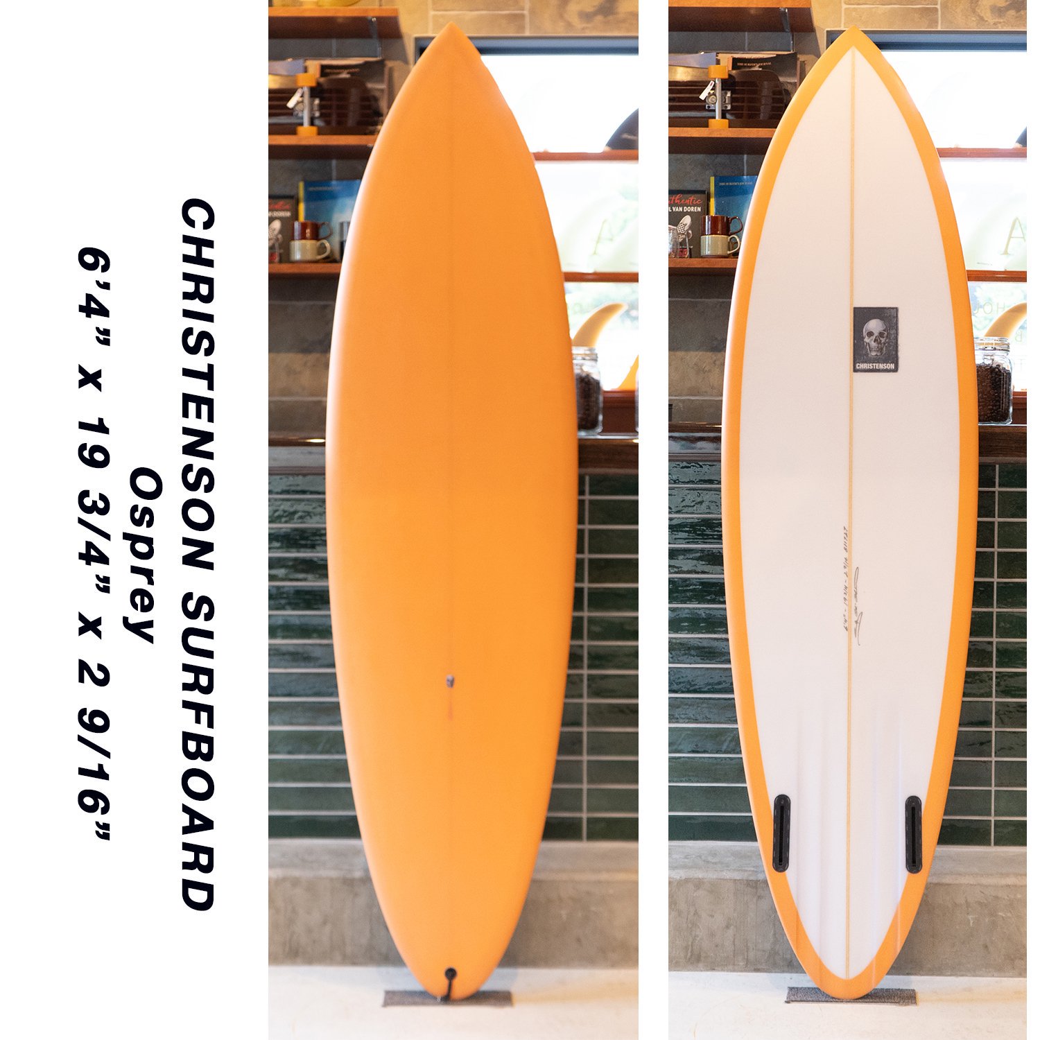 <img class='new_mark_img1' src='https://img.shop-pro.jp/img/new/icons14.gif' style='border:none;display:inline;margin:0px;padding:0px;width:auto;' />Christenson Surfboard / 6'4" Osprey  