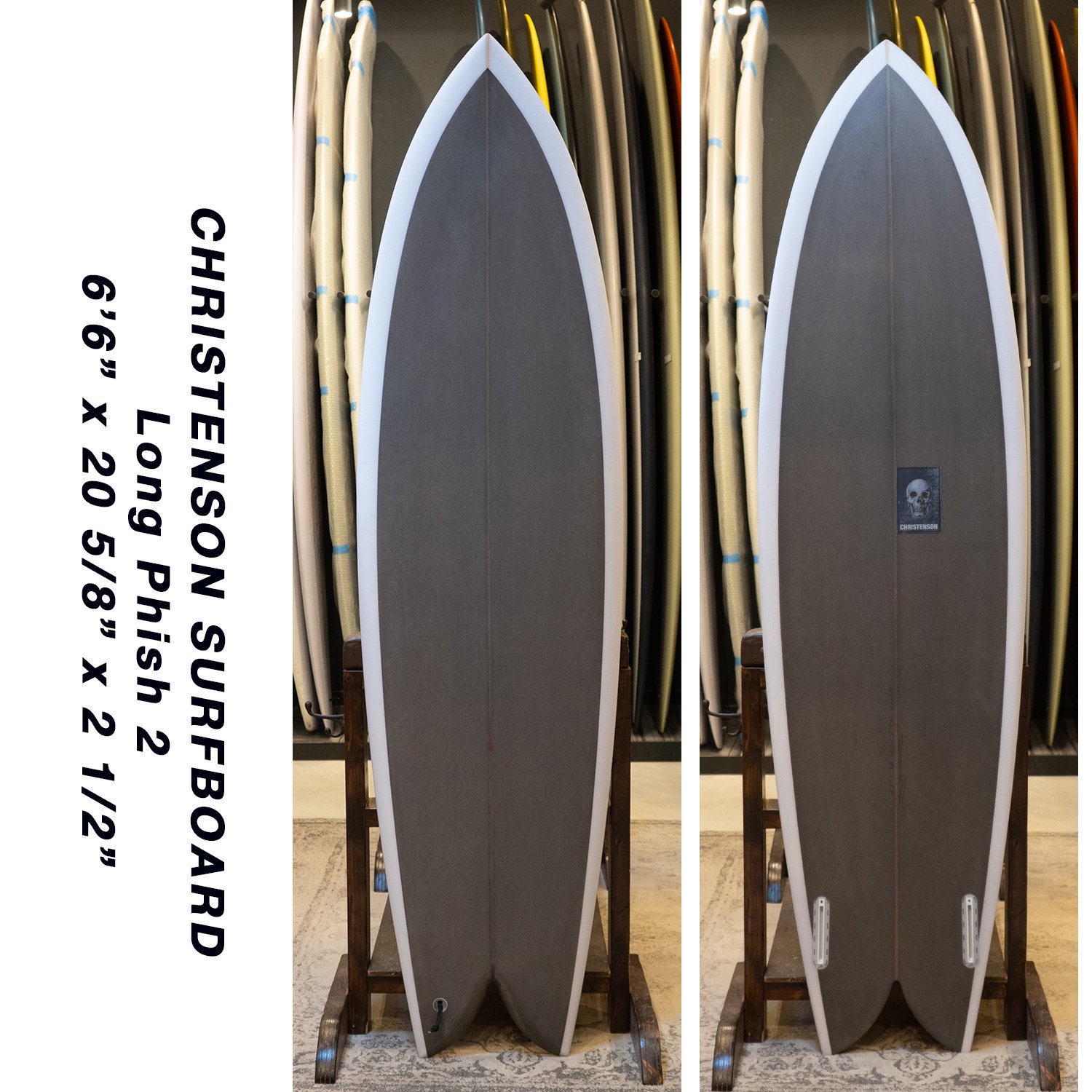 <img class='new_mark_img1' src='https://img.shop-pro.jp/img/new/icons14.gif' style='border:none;display:inline;margin:0px;padding:0px;width:auto;' />Christenson Surfboard / 6'6" Long Phish 