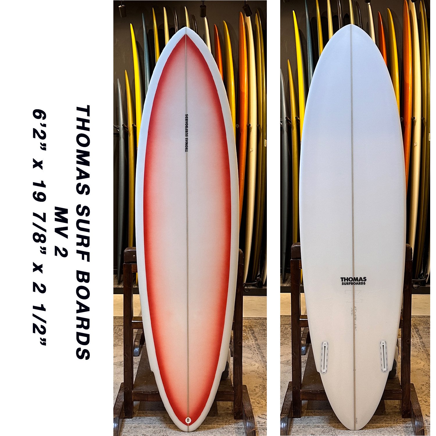 Thomas surfboards MV 2 6'2"  FINå()