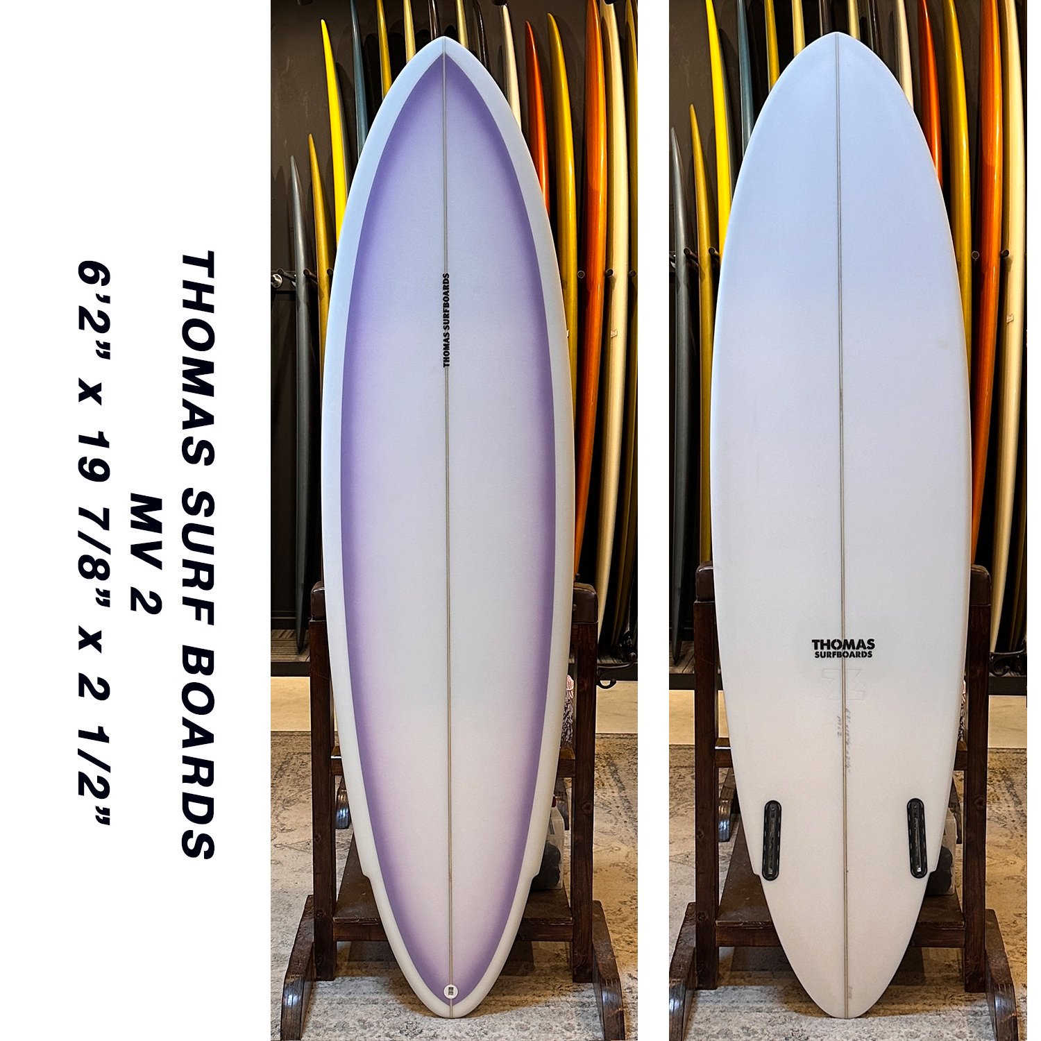 Thomas surfboards MV 2 6'2"  FINå()