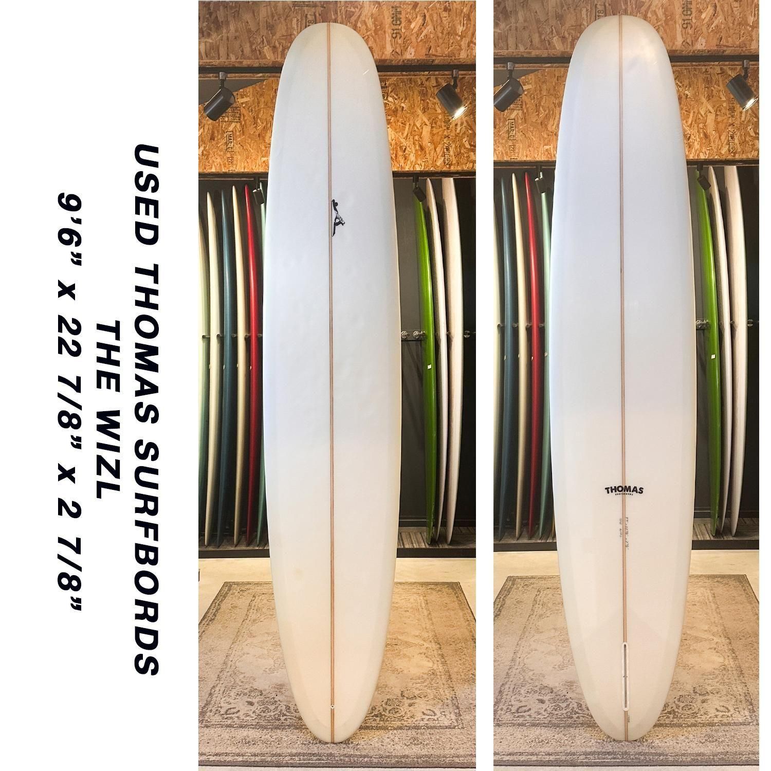 <img class='new_mark_img1' src='https://img.shop-pro.jp/img/new/icons25.gif' style='border:none;display:inline;margin:0px;padding:0px;width:auto;' />USED BOARDThomas surfboards "THE WIZL" 9'6" ()