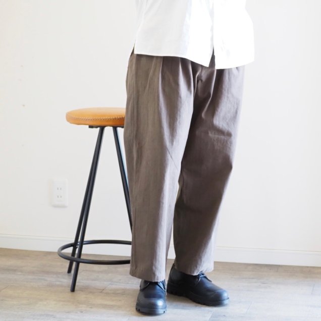 Lissリス】Brushed back Tapered pants CH2