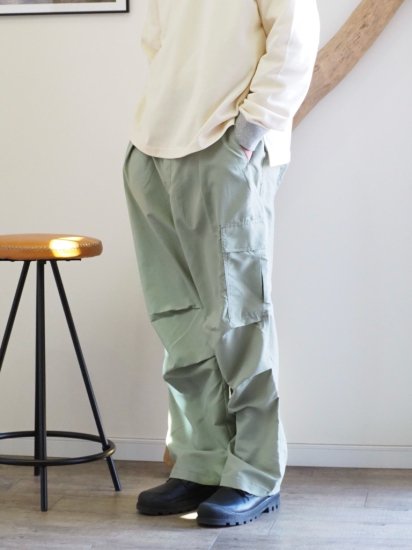 【軽く丈夫なリップストップナイロンにアップデート】melple（メイプル）/Berkeley Cargo  Pants/カーゴパンツ/リップストップ/24ss - andraff［アンドラフ］公式ホームページ