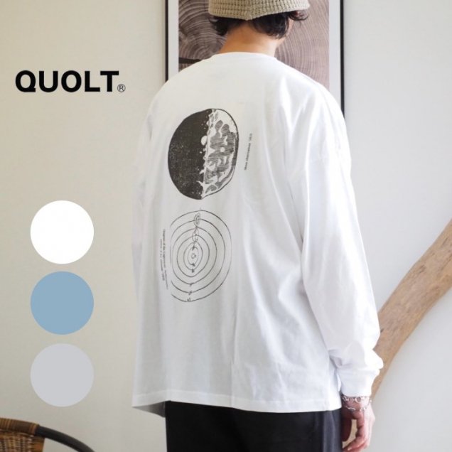 ڥ쥪ŷδ¬ǥˡquoltʥȡ/GALILEO TEE//˥å/T/WHITE/BLUE/FROST-GRAY3