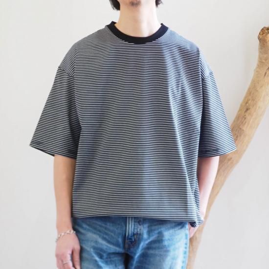 裾にドローコードを配いて変化を楽しめるTシャツ】bettaku