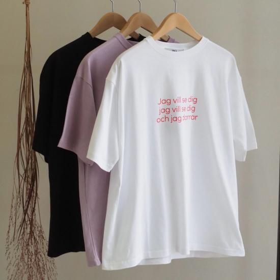 amne (アンヌ) | "A. A. F" half sleeve tee (lavender) | size 1 トップス Tシャツ 北欧 スウェーデン ラベンダー 楽天市場】amne (アンヌ) | 