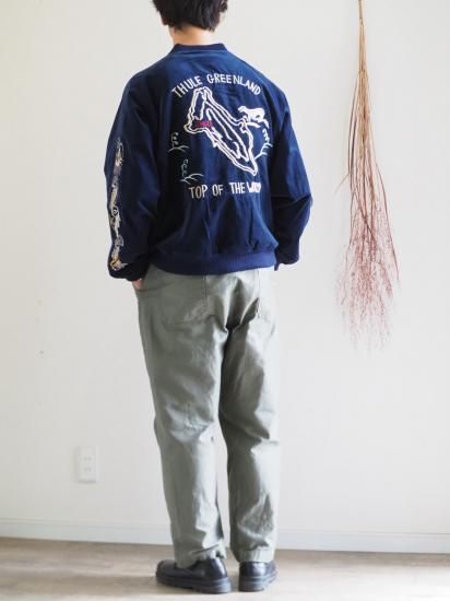 1950年代 コリア スーベニアジャケット 1950年代のスーベニアジャケットをアップデート】THRFTY LOOK(スリフ