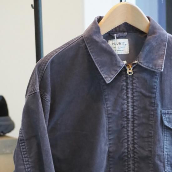 硫化染めで仕上げた14wコーデュロイを使用】H.UNIT（エイチ