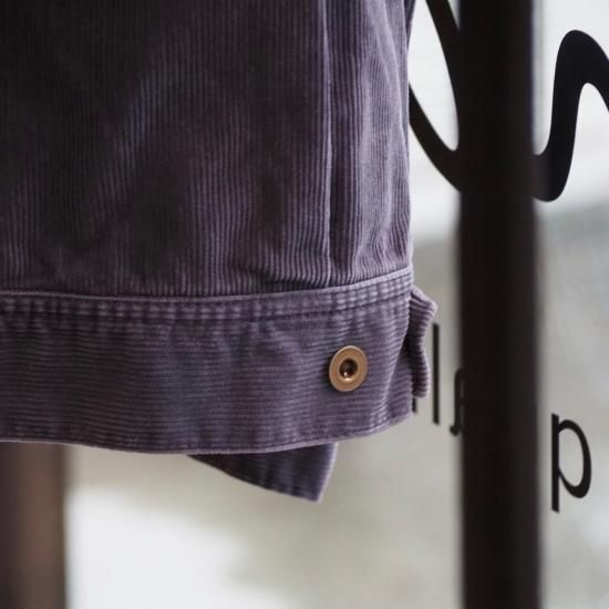 硫化染めで仕上げた14wコーデュロイを使用】H.UNIT（エイチユニット