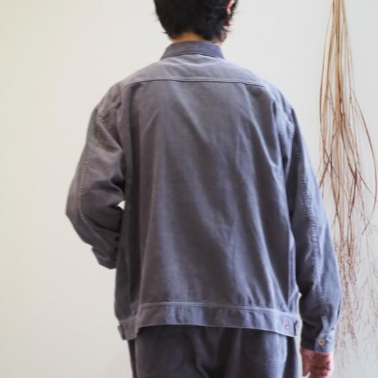 硫化染めで仕上げた14wコーデュロイを使用】H.UNIT（エイチ