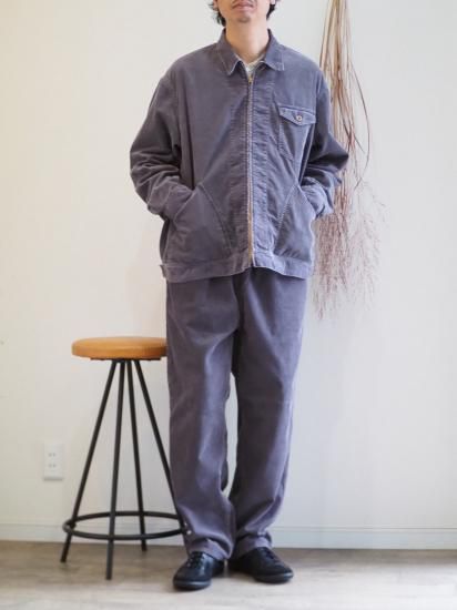 硫化染めで仕上げた14wコーデュロイを使用】H.UNIT（エイチユニット