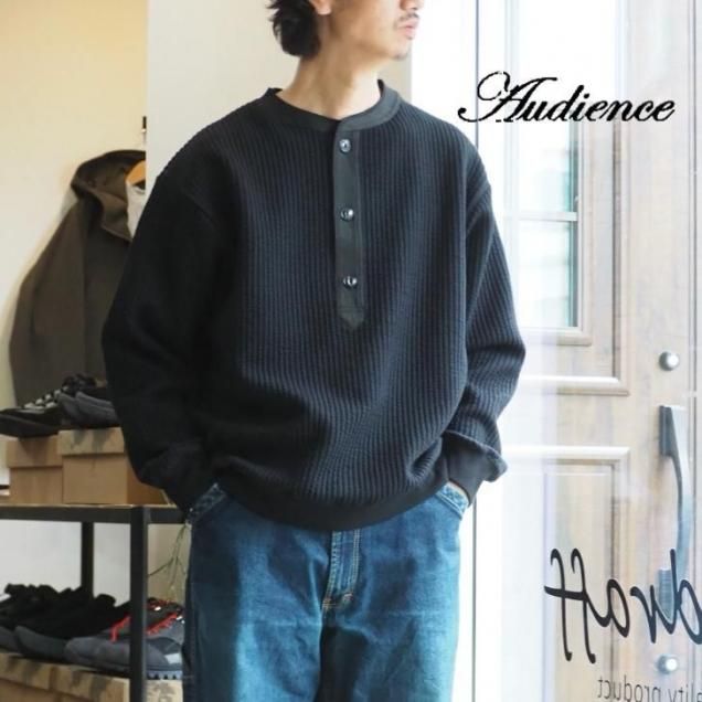 <img class='new_mark_img1' src='https://img.shop-pro.jp/img/new/icons14.gif' style='border:none;display:inline;margin:0px;padding:0px;width:auto;' />ڿǥΥإ꡼ͥåȥåȥAudience(ǥ)/ץåȥ󥭥ȥإ꡼ͥå/25aw/OLIVE/BLACK2