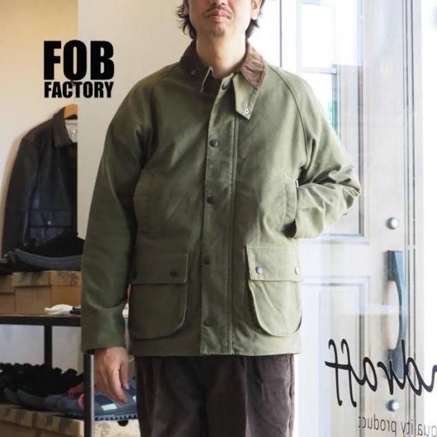 <img class='new_mark_img1' src='https://img.shop-pro.jp/img/new/icons14.gif' style='border:none;display:inline;margin:0px;padding:0px;width:auto;' />ڸ³ޤǹ̩٤ǿ夲줿ꥸʥ⡼륹F.O.B factory(եӡեȥ꡼)/MOLESKIN RIDING JKT//⡼륹/