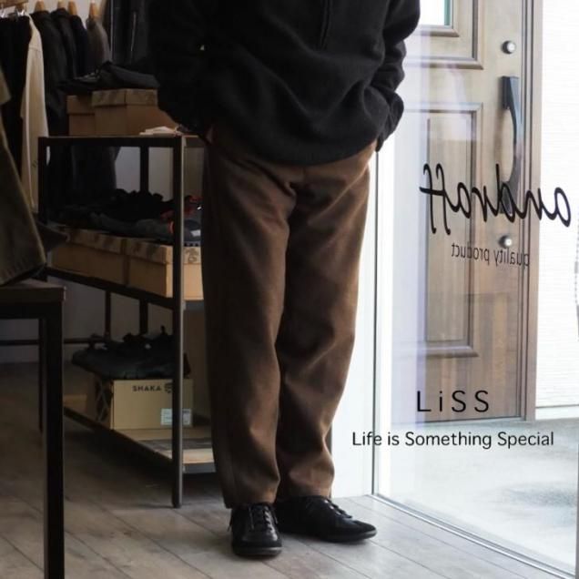 <img class='new_mark_img1' src='https://img.shop-pro.jp/img/new/icons14.gif' style='border:none;display:inline;margin:0px;padding:0px;width:auto;' />Τ륦饤ʥơѡɥѥġLissʥꥹ/WIDE SLACKS PANTS/å/BROWN/BLACK2