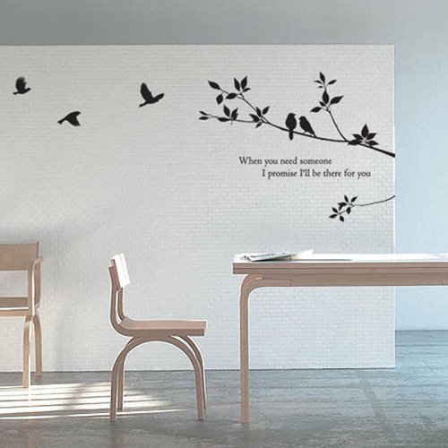 ウォールステッカー 木 装飾 壁 シール 壁 貼る 子供部屋 ハッピーツリー２