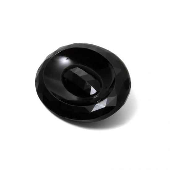 黒ガラスボタン ヴィンテージ 8 1781 Mitake Buttons 黒ガラスボタン ヴィンテージ 8 1781 Mitake Buttons