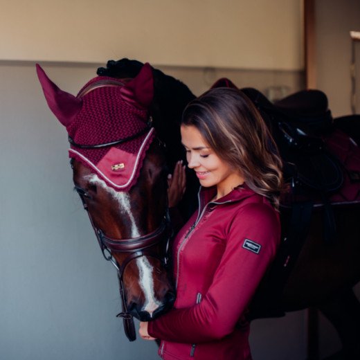 EQUESTRIAN STOCKHOLM 馬場用ゼッケン - Bordeaux - Flippan Riding Shop