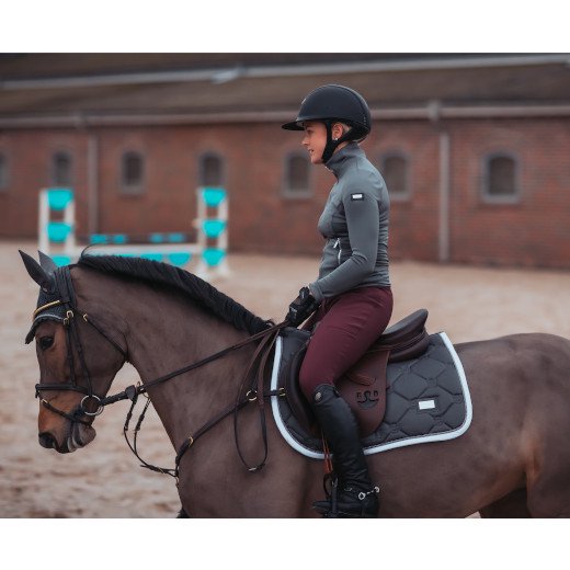 EQUESTRIAN STOCKHOLM 障害用ゼッケン - Silver Cloud - Flippan Riding Shop