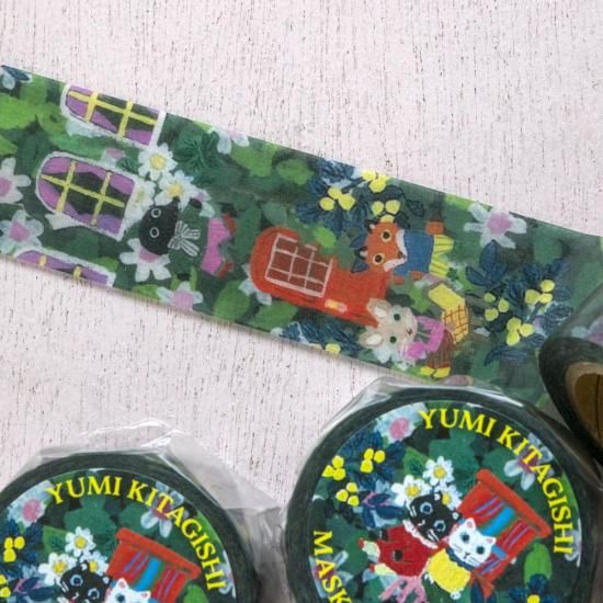 yumi kitagishi マスキングテープ アニマルクラブ