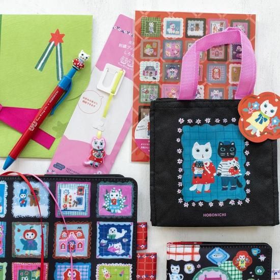 yumi kitagishi x ほぼ日手帳 ちいさな永久紙ぶくろ しろねこ