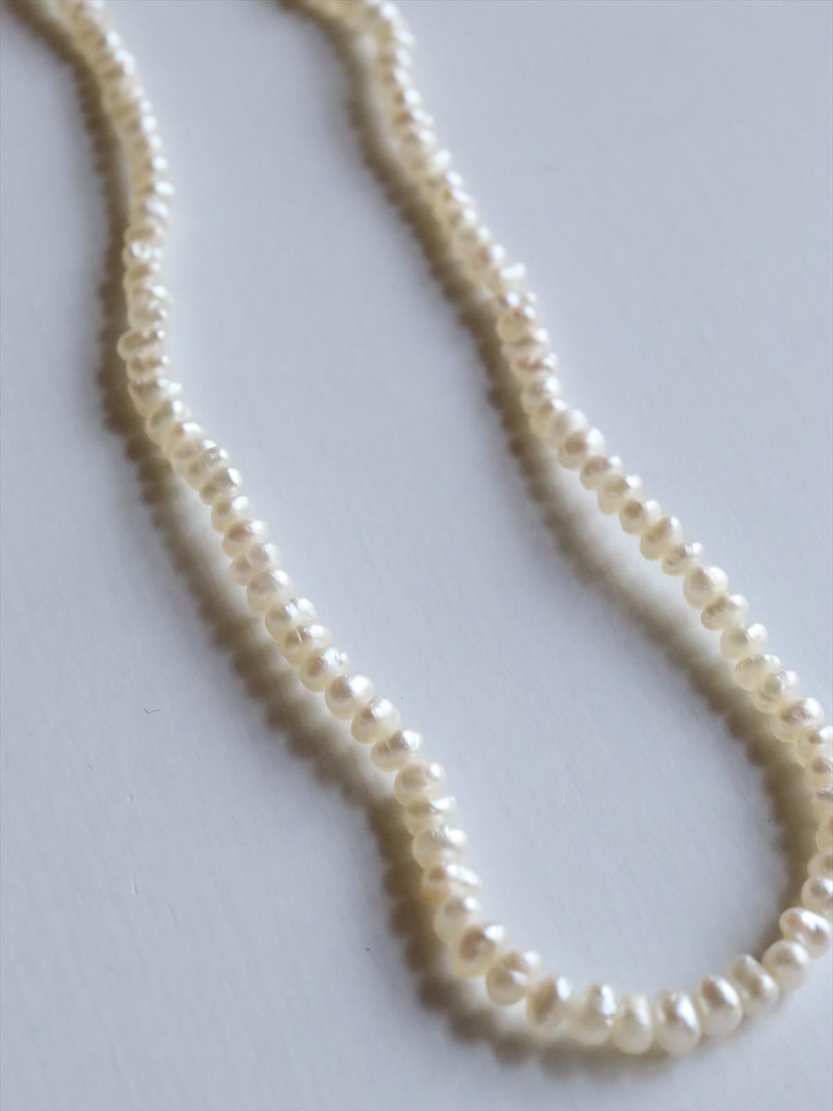 神保真珠商店 びわ湖の淡水真珠 ネックレス ＜新品・未使用品＞ □VINTAGE