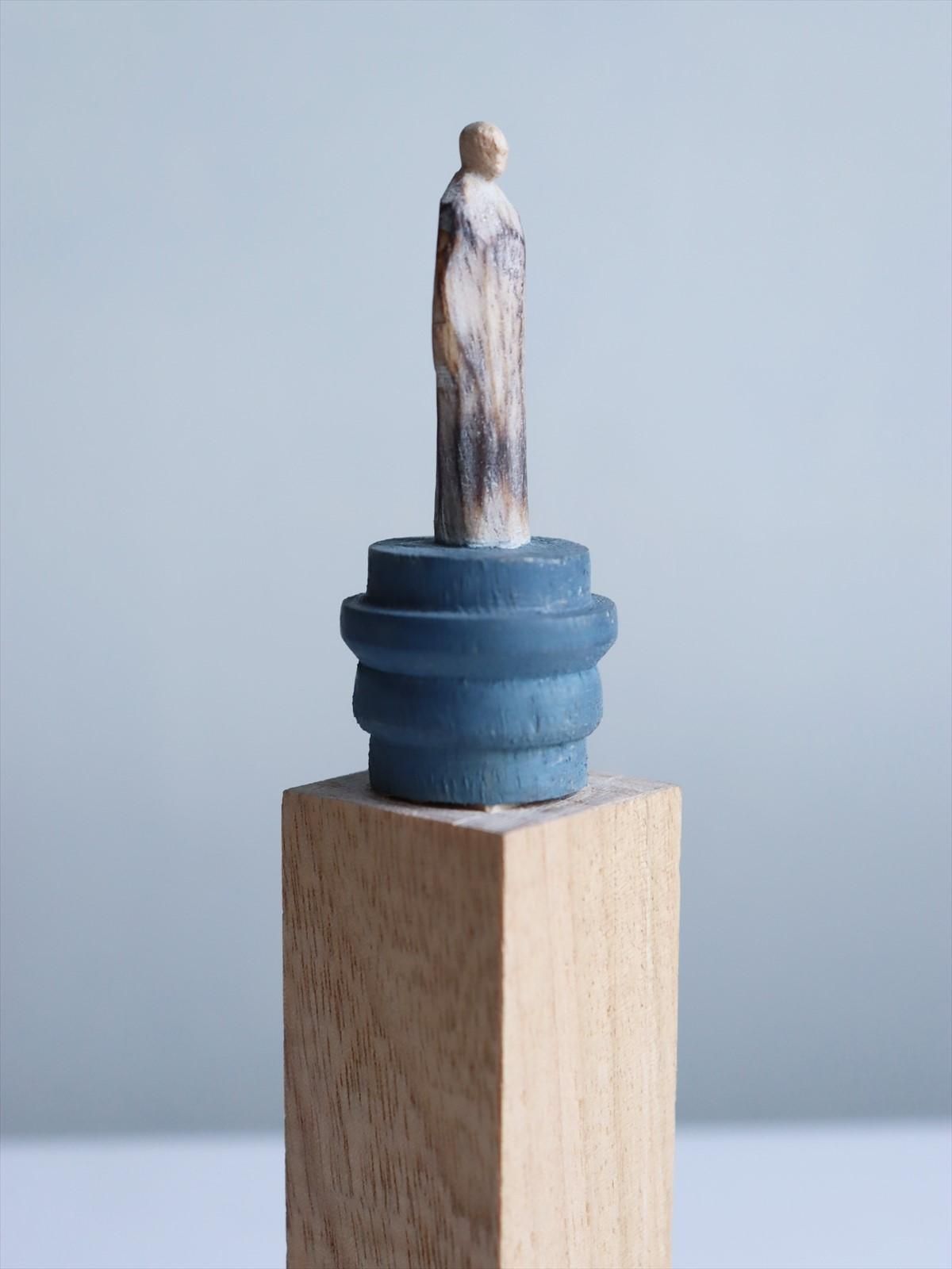 쥯ȥ˥ wood figureP