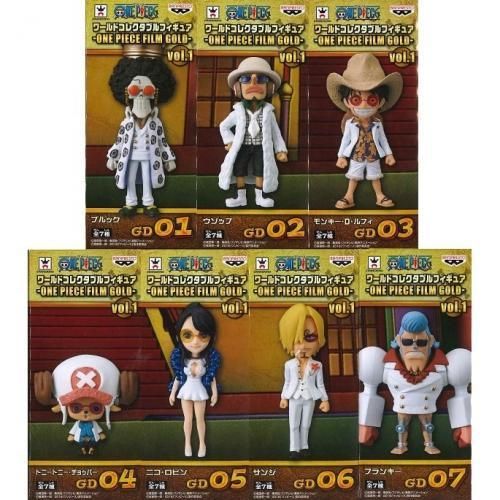 プライズ バンプレスト ワンピース ワールドコレクタブルフィギュア One Piece Film Gold 全7種セット Pretty Power プライズ バンプレスト ワンピース ワールドコレクタブルフィギュア One Piece Film Gold 全7種セット Pretty Power