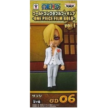 プライズ バンプレスト ワンピース ワールドコレクタブルフィギュア One Piece Film Gold サンジ Pretty Power