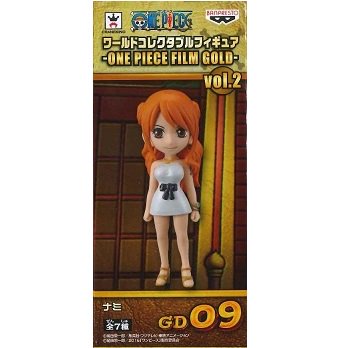 プライズ バンプレスト ワンピース ワールドコレクタブルフィギュア One Piece Film Gold Vol 2 ナミ Pretty Power