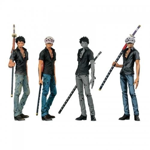 アミューズメント一番くじ ワンピース SUPER MASTER STARS PIECE THE  TRAFALGAR・LAW（トラファルガー・ロー）全4種セット THE BRUSH賞 THE BRUSH Ⅱ賞 THE TONES賞 TWO  DIMENSIONS賞 - pretty×power